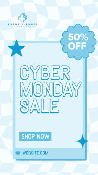 Cute Cyber Deals Facebook story Image Preview