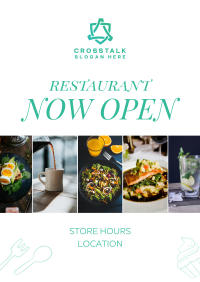 Restaurant Open Poster Image Preview