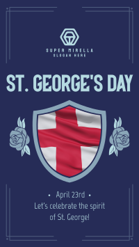 St. George's Day Celebration Facebook Story Image Preview