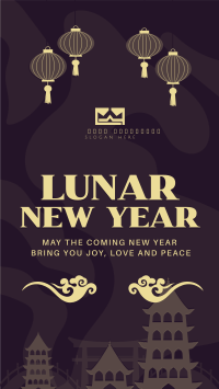 Lunar Celebrations Instagram Story Design