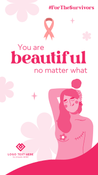 You Are Beautiful Instagram Story Design