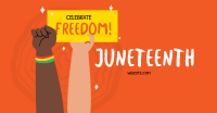 Juneteenth Signage Facebook ad Image Preview