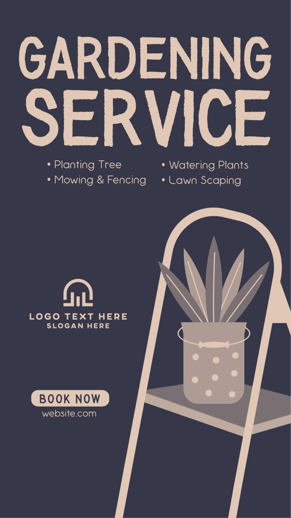 Gardening Service Offer Facebook Story Design Image Preview