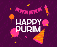 Purim Jewish Festival Facebook post | BrandCrowd Facebook post Maker