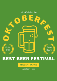 Best Oktoberfest  Poster Design