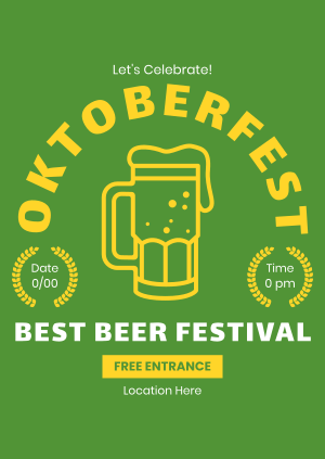 Best Oktoberfest  Poster Image Preview