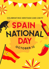 Celebrating Spanish Heritage and Unity Flyer Image Preview