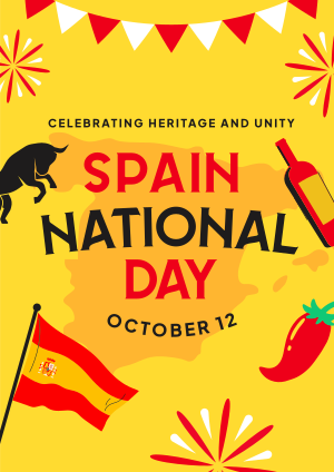 Celebrating Spanish Heritage and Unity Flyer Image Preview