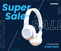 Super Sale Headphones Facebook post Image Preview