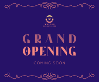 Elegant Grand Opening Facebook post Image Preview