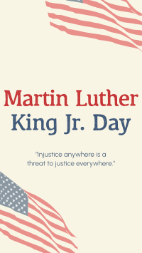 Martin Luther King Day TikTok Video Image Preview