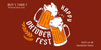 Oktoberfest Celebration Twitter post Image Preview