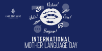 Language Day Greeting Twitter post Image Preview