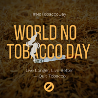 No Tobacco Day Instagram Post Design