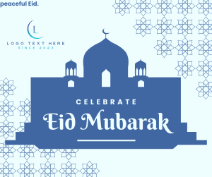 Celebrate Eid Mubarak Facebook post Image Preview