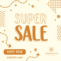 Quirky Super Sale Instagram post Image Preview