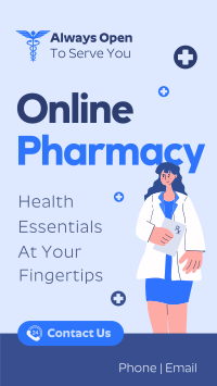 Online Pharmacy TikTok Video Image Preview