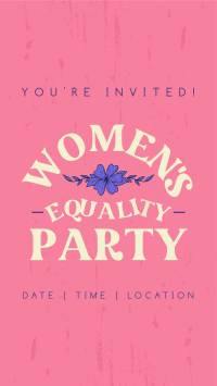 Women's Equality Celebration Instagram Reel Design