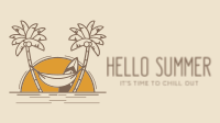 Hot Summer Greeting Animation Preview