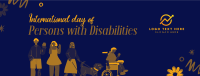 Persons with Disability Day Facebook Cover Design