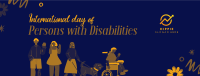 Persons with Disability Day Facebook Cover Image Preview