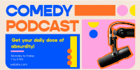 Daily Comedy Podcast Twitter post Image Preview