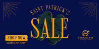 St. Patrick's Sale Clover Twitter Post Image Preview