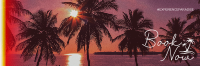 Sunset in Paradise Twitter Header Image Preview