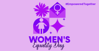 Happy Women's Equality Facebook ad Image Preview