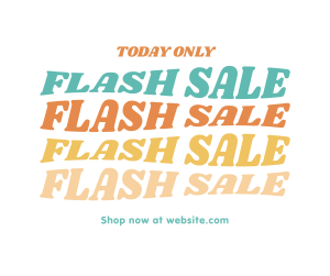 Flash Sale Warp Facebook post Image Preview