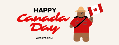 Canada Bear Facebook cover Image Preview