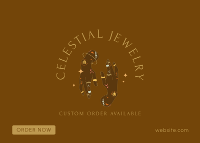 Customized Celestial Collection Postcard Image Preview