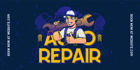 Professional Auto Repair Twitter post Image Preview