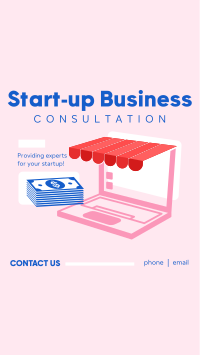 E-commerce Business Consultation TikTok Video Design