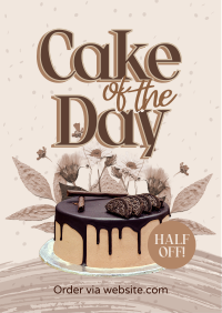 Cake of the Day Flyer Design