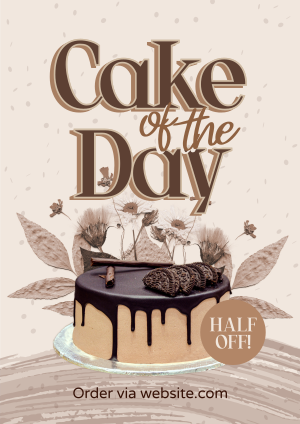 Cake of the Day Flyer Image Preview