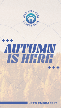 Nostalgic Autumn Quote TikTok Video Preview