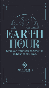 Earth Hour Sky TikTok video Image Preview