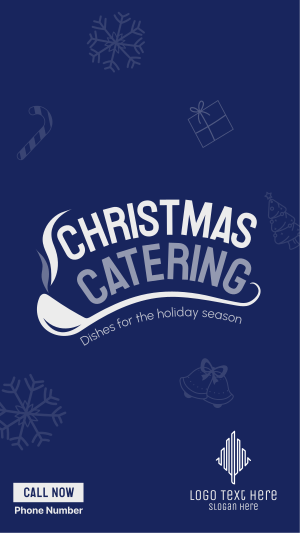 Christmas Catering Instagram story Image Preview