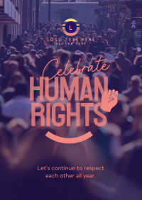 Rights for All Flyer Design