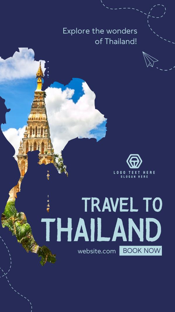 Explore Thailand Instagram Story Design Image Preview
