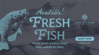 Fresh Fishes Available Facebook event cover Image Preview