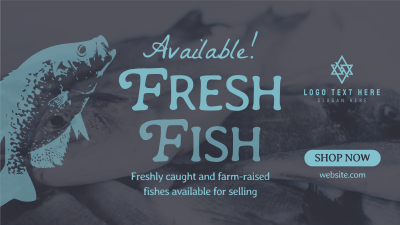 Fresh Fishes Available Facebook event cover Image Preview