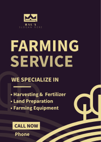 Farming Service Poster Image Preview