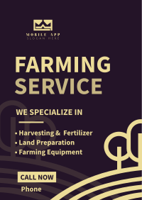 Farming Service Poster Image Preview