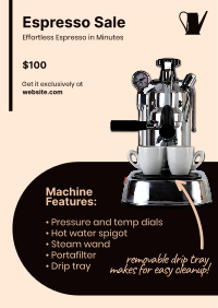 Espresso Machine Flyer Image Preview