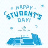 Bright Students Day Instagram Post Design