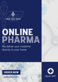 Online Pharma Business Medical Flyer Image Preview