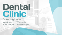 Dental Hours Facebook Event Cover Design