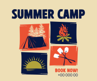 Sunny Hills Camp Facebook Post Design